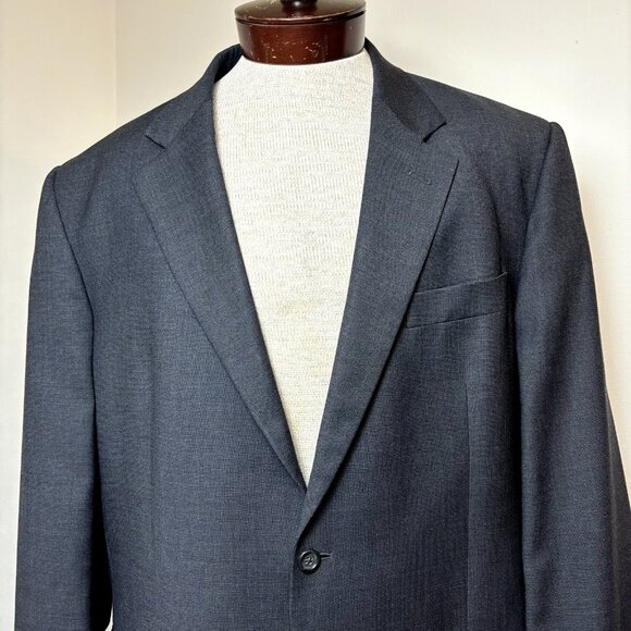 Pronto Uomo Sport Coat Blazer Natural Stretch Men's 48 XL Brown Wool Suit Jacket - Picture 2 of 12